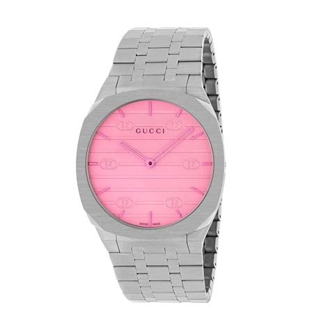 gucci 25h pink|gucci 25h watch 38mm.